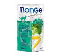Monge Supreme Cat Adult in salsa bustina da 80 gr: tonno con broccoli