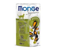 Monge cat supreme busta tonno, cozze e olive 80gr