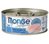 Monge Cat Supreme Kitten Tonno Con Orata Lattina 80gr