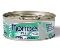 MONGE CAT TONNO/ALOE KITTEN 80