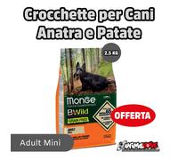 Monge B-Wild Mini Adult Anatra e patate