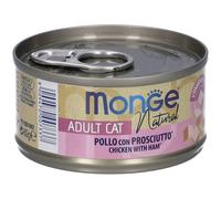 Monge Delicate Pezzetti Di Pollo Con Prosciutto Gatti Adulti 5x80 g Ma