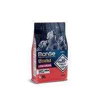 MONGE BWILD DOG LOW GRAIN PUPPY & JUNIOR CERVO 2,5 KG.
