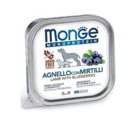 Monge dog fruit paté agnello e mirtilli 150gr