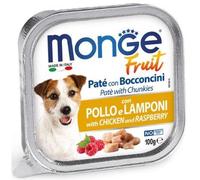 MONGE DOG FRUIT PATE' POLLO & LAMPONI 100 GR.
