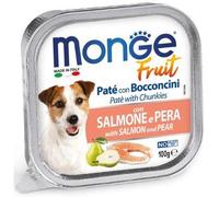 MONGE DOG FRUIT PATE' SALMONE & PERA 100 GR.