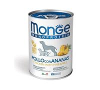Monge Monoproteico 400 gr: Pollo, Riso e Ananas