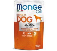 Monge Dog Grill Bocconcini in Jelly Mature con Anatra 100 g