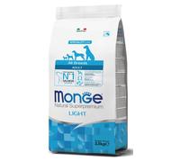Monge Natural Adult Light Salmone e Riso: 2,5 kg
