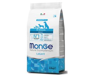 MONGE DOG LIGHT SALMONE RISO 2
