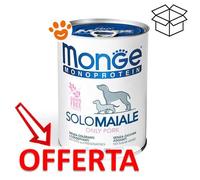 MONGE MONOPROTEICO SOLO MAIALE 400 GR.