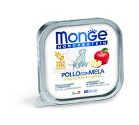 Monge Dog Monoprotein Fruits paté - pollo, mela 150 g