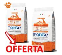 Monge Natural Adult Anatra, Riso e Patate: 12 kg