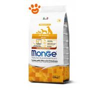 Monge Cane All Breeds Adult Monoprotein Tacchino con Riso e Patate - 2+ sacchi