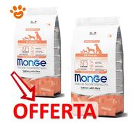 Monge Natural Puppy & Junior Salmone e Riso: 12 kg