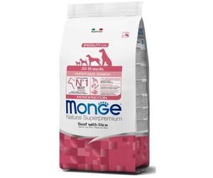Monge Dog Natural Superpremium All Breeds Puppy & Junior Manzo e Riso 2.5 kg