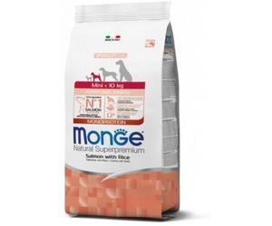 Monge Dog Natural Superpremium Puppy & Junior Mini Salmone e Riso 2,5kg