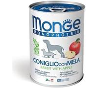 MONGE MONOPROTEICO CONIGLIO RISO & MELA 400 GR.