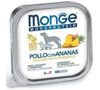Monge Dog Patè Monoproteico Pollo e Ananas Vaschetta in Patè 150 g
