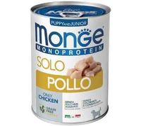 Monge Dog Patè Puppy e Junior Monoproteico SOLO Pollo 400g