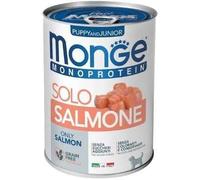 Monge Dog Patè Puppy e Junior Monoproteico SOLO Salmone 400g