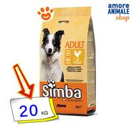 Simba - Cibo per Cane - Crocchette con Pollo - 20 Kg - 2+ sacchi