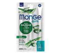 Monge dog sticks gift skin support ricco in salmone fresco con aloe vera e lievito 45 g