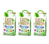 Monge Easy Green, Lettiera Gatto Biodegradabile 3 Conf. da 10 Litri