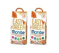 Monge Easy Green, Lettiera Mais Gatto Biodegradabile, 2 Conf. da 10L