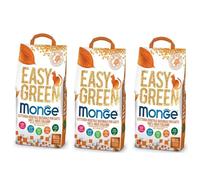 Monge Easy Green, Lettiera Mais Gatto Biodegradabile, 3 Conf. da 10L