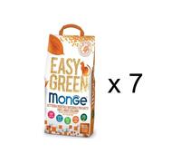 Monge Easy Green, Lettiera Mais Gatto Biodegradabile, 7 Conf. da 10L