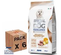 Monge Exc Agnello Riso Adult Mini 6x800g 4.8kg Sensibili