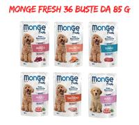 Monge FRESH 36 Buste da 85 grammi Patè in Bocconcini Gatto - Vari Gusti