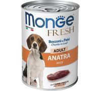 MONGE FRESH BOCCONI IN PATE' ADULT ANATRA 400 GR.