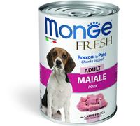 Monge Dog Fresh Adult scatoletta - maiale 400 g