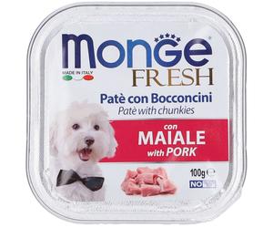 Monge Fresh Adult Maiale Paté Con Bocconcini 100 g Mangime