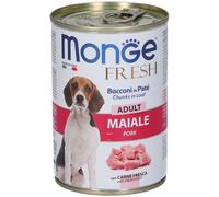 Monge Fresh Bocconi in Paté Maiale Cani Adulti 10x400 g