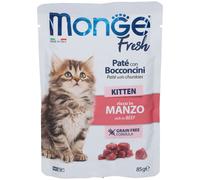 Monge Fresh Cat Kitten Manzo 85 g Mangime
