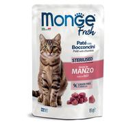 MONGE FRESH CAT STER MANZO 85G