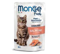 MONGE FRESH CAT STER SALM 85G