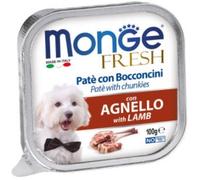 Monge Fresh Dog Vaschetta Multipack 32x100G AGNELLO