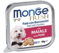 Monge Fresh Dog Vaschetta Multipack 32x100G MAIALE