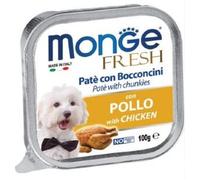 Monge Fresh Dog Vaschetta Multipack 32x100G POLLO
