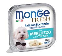 MONGE Fresh per cani Paté con merluzzo 100 g