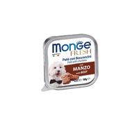 Monge Dog Fresh pate con pezzi di carne - manzo 100 g