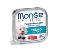 Monge Dog Fresh pate con pezzi di carne - tonno 100 g