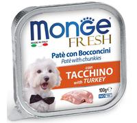 Monge Fresh Tacchino – Paté con bocconcini – 100 g