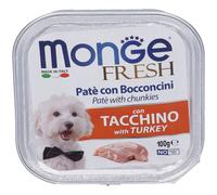Monge Fresh Tacchino Paté Con Bocconcini 7x100 g