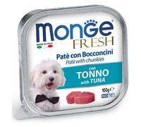 Monge Fresh Paté Bocconcini Con Tonno Cibo Umido Per Cani Adulti