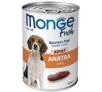 MONGE FRESH BOCCONI IN PATE' ADULT ANATRA 400 GR.